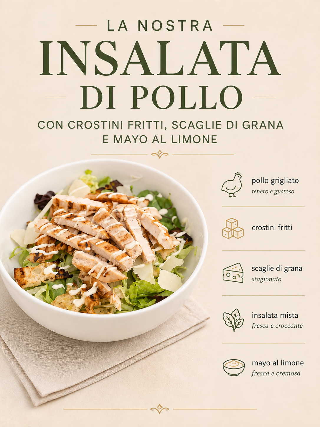 INSALATA DI POLLO
