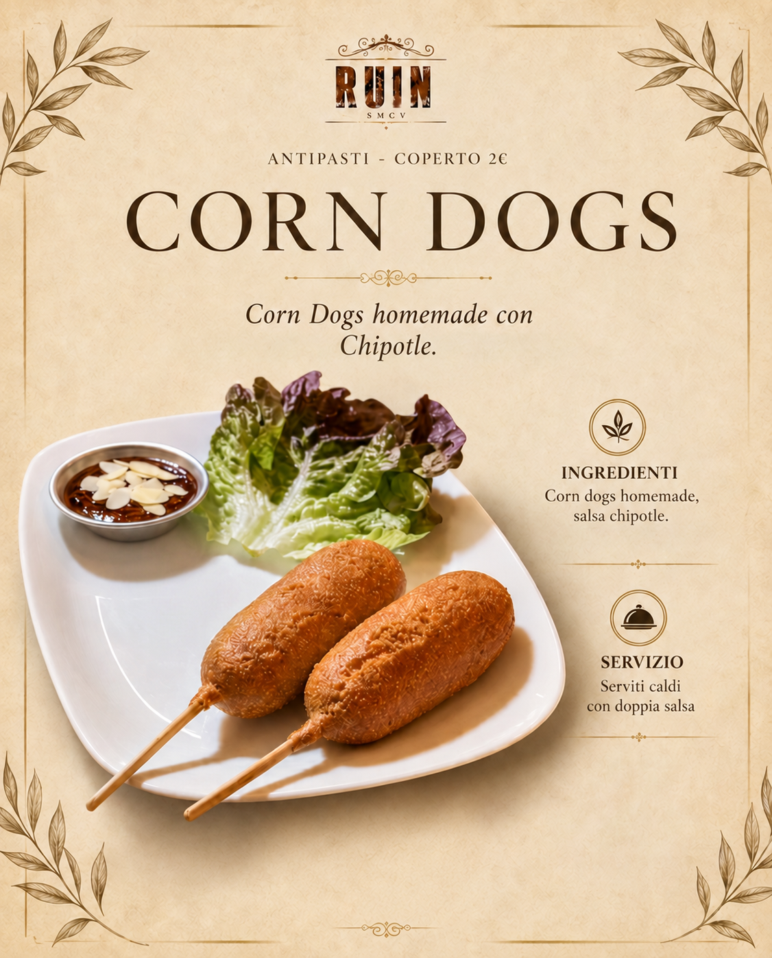 CORN DOGS